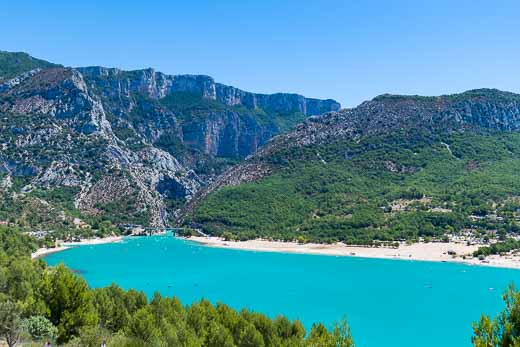 Camping dans les Gorges du Verdon, le Clos de Barbey