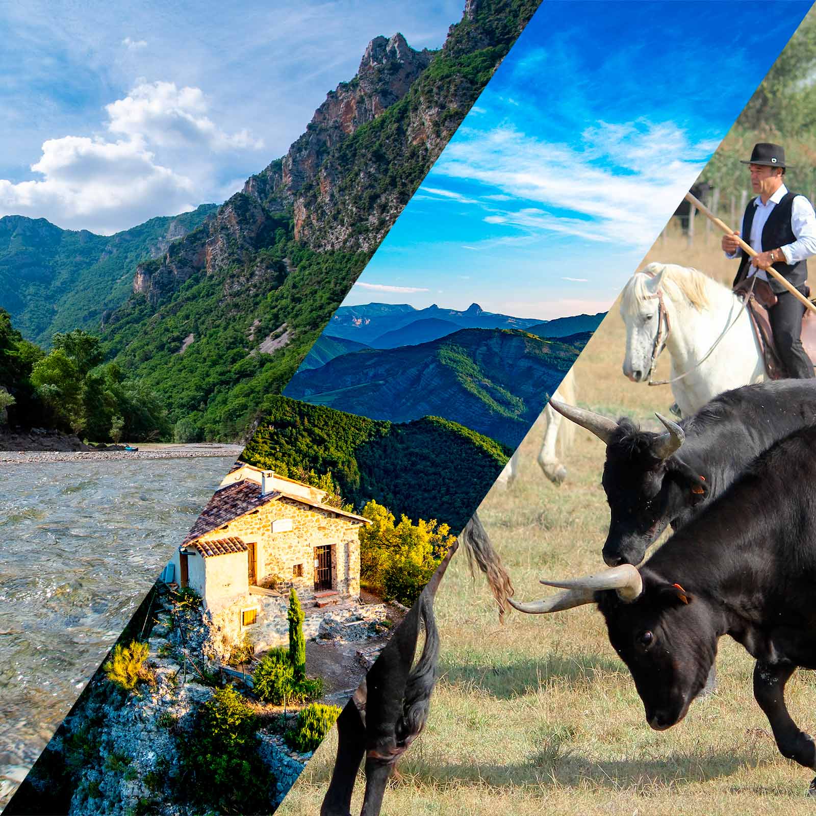 Camping dans le Sud de la France